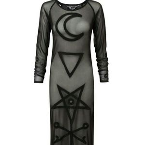 Killstar Lilith Mesh Coverup